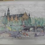 616 1571 Färglitografi 
